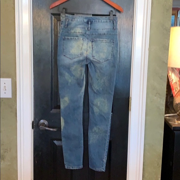 Refuge high rise skinny bleached jeans 0 - Picture 5 of 6